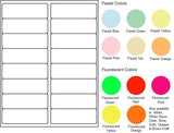 Multipurpose Sheet Label #655 - 4" x 1.3125" - Blank Sheets