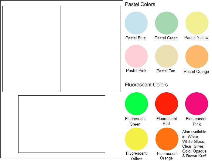 Multipurpose Sheet Label #750 - Blank Sheets