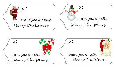 Children's Gift Tag Labels –
