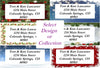 Christmas Border Sheets of Labels