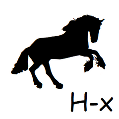 Horse Icon Address Labels on Sheets