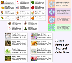 Seasonal Sheet Labels
