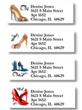 Shoe Themed Sheet Labels