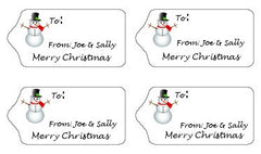 Children's Gift Tag Labels