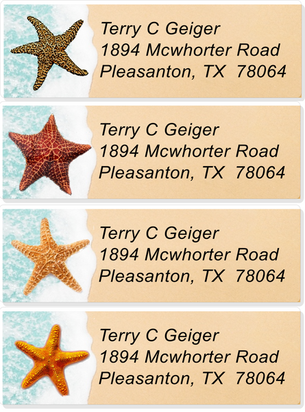 Beach Sheet Labels Label Headquarters Com